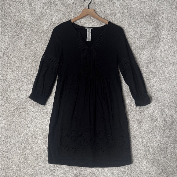 Tommy Bahama Dresses & Skirts - Tommy Bahama delicate flora Maxi dress black XXS